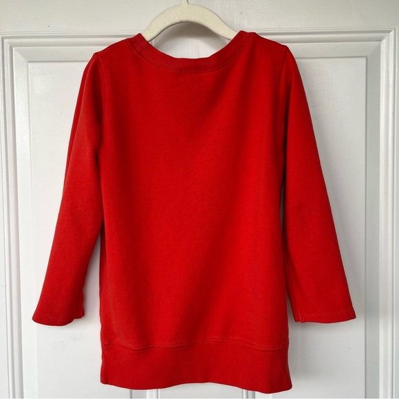 •Carter’s•  Shimmery Snowflake Sweatshirt Top - Size 6 - Picture 5 of 7